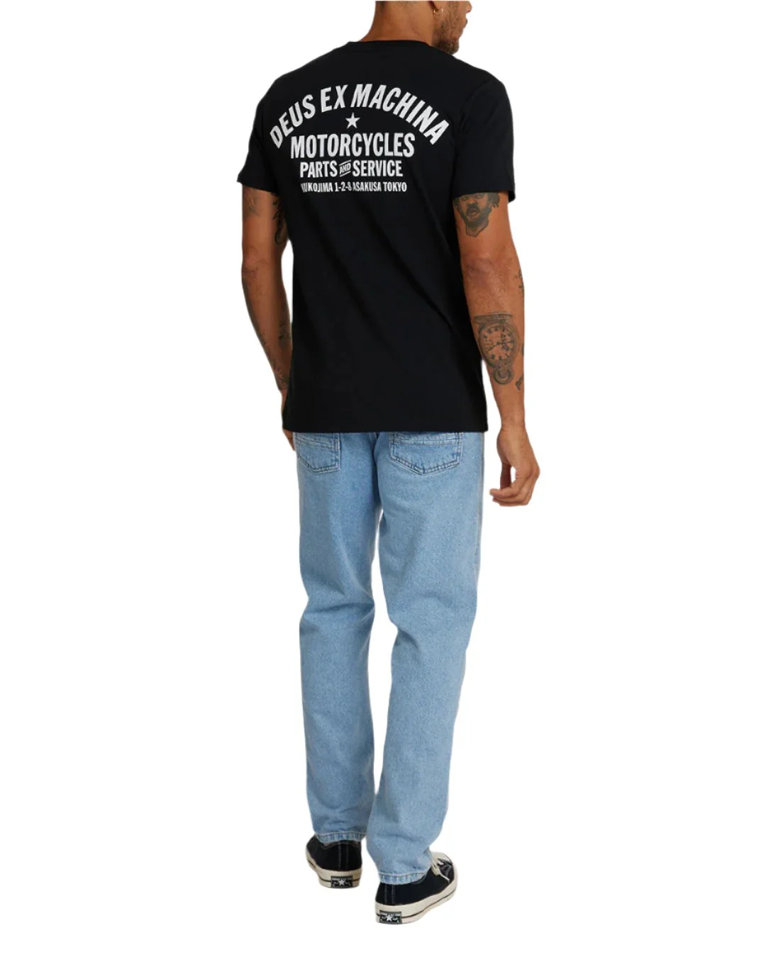 Tokyo Address Tee - Black - Image 2