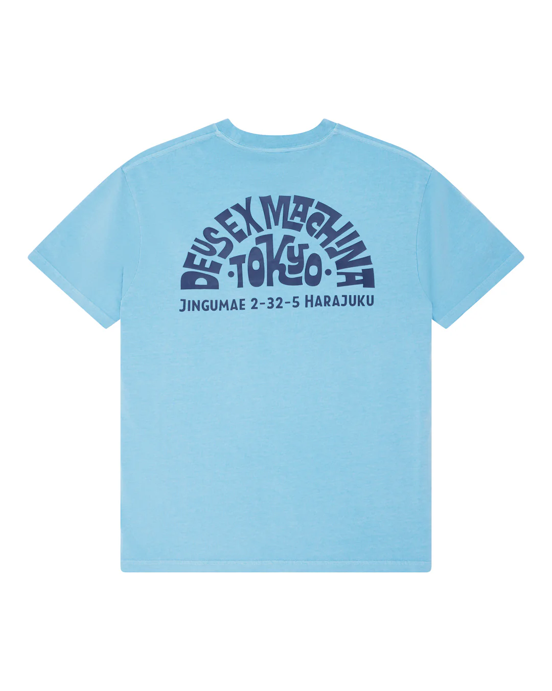 Tokyo Address Tee - Bonnie Blue - Image 4