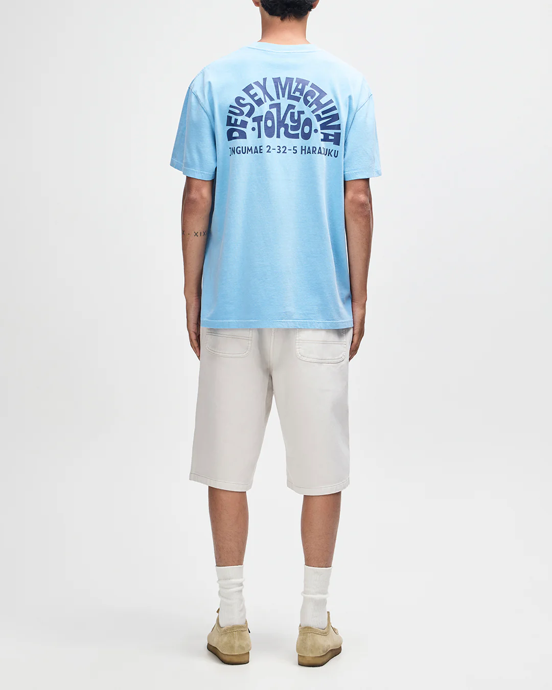 Tokyo Address Tee - Bonnie Blue - Image 6