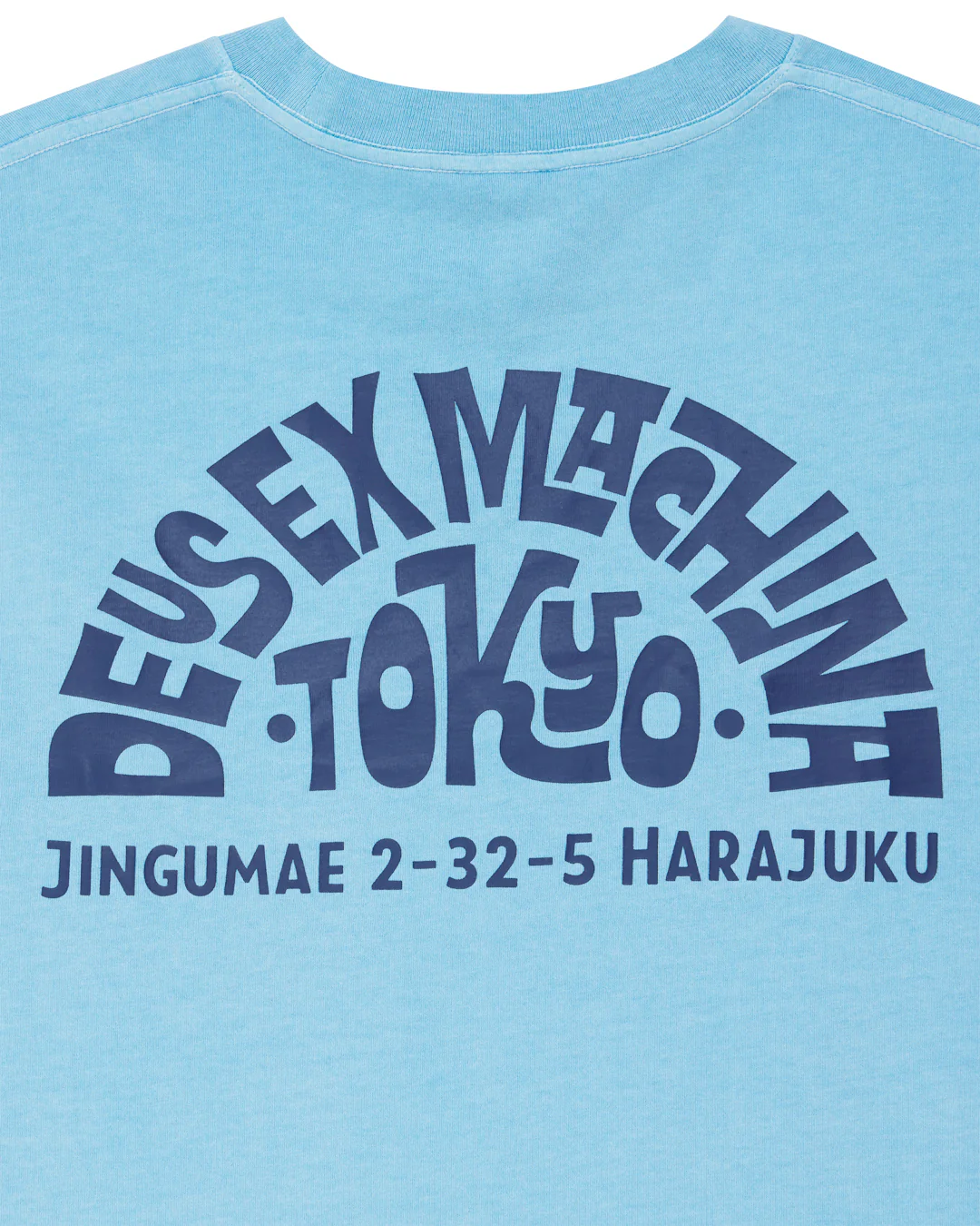 Tokyo Address Tee - Bonnie Blue - Image 8