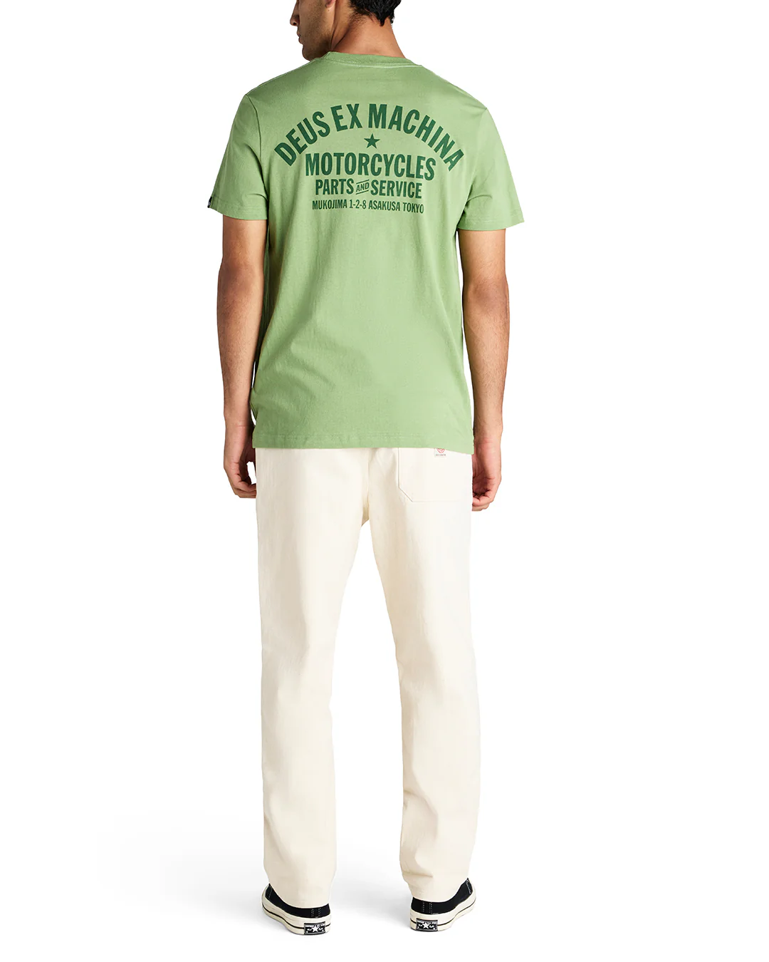 Tokyo Address Tee - Tendril Green - Image 4