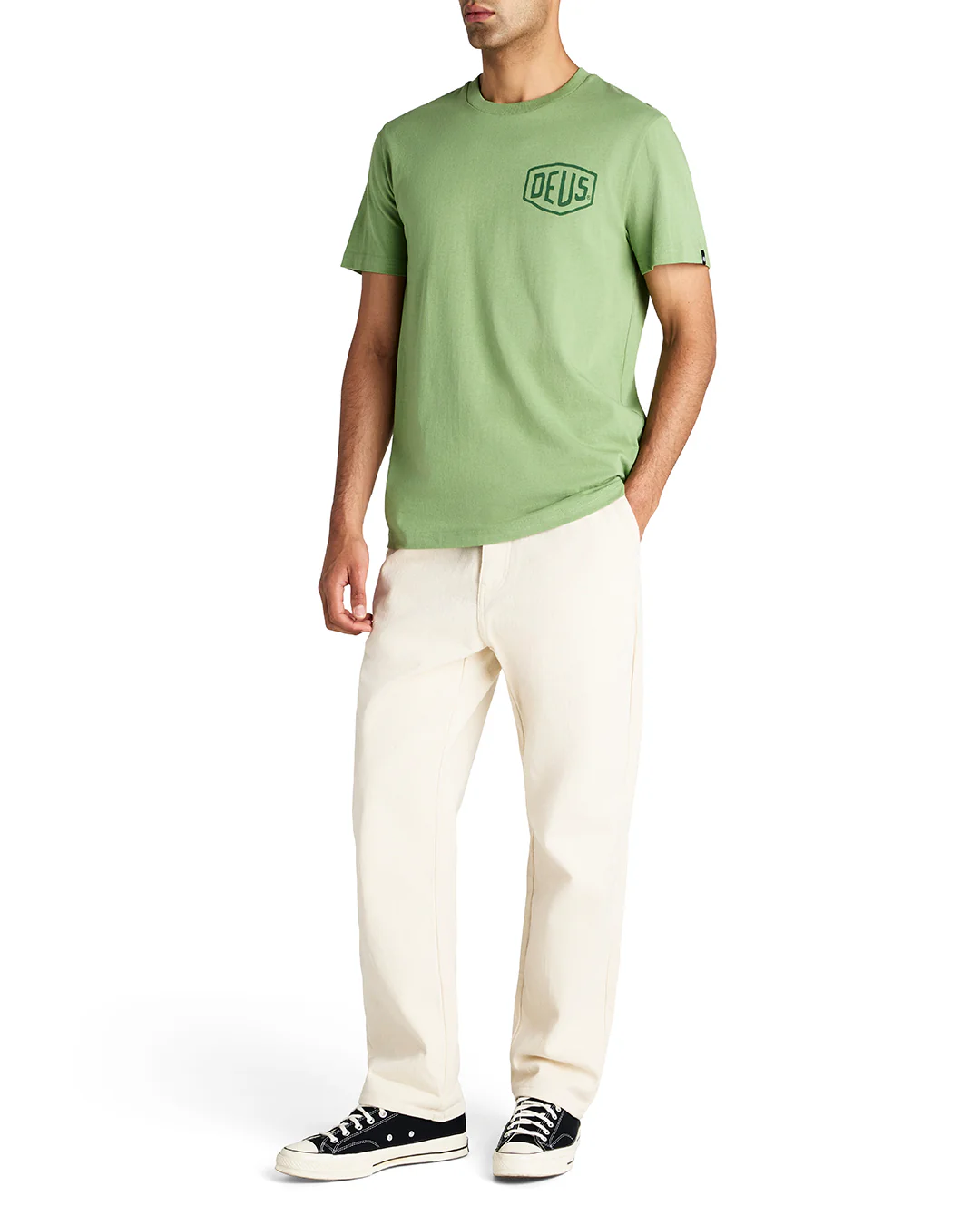 Tokyo Address Tee - Tendril Green - Image 5