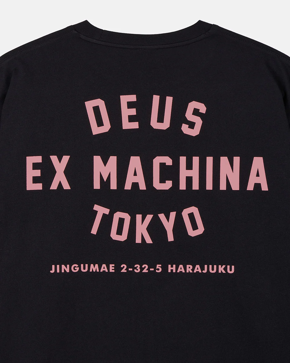 Tokyo College Address Ls Tee - Black - Image 4