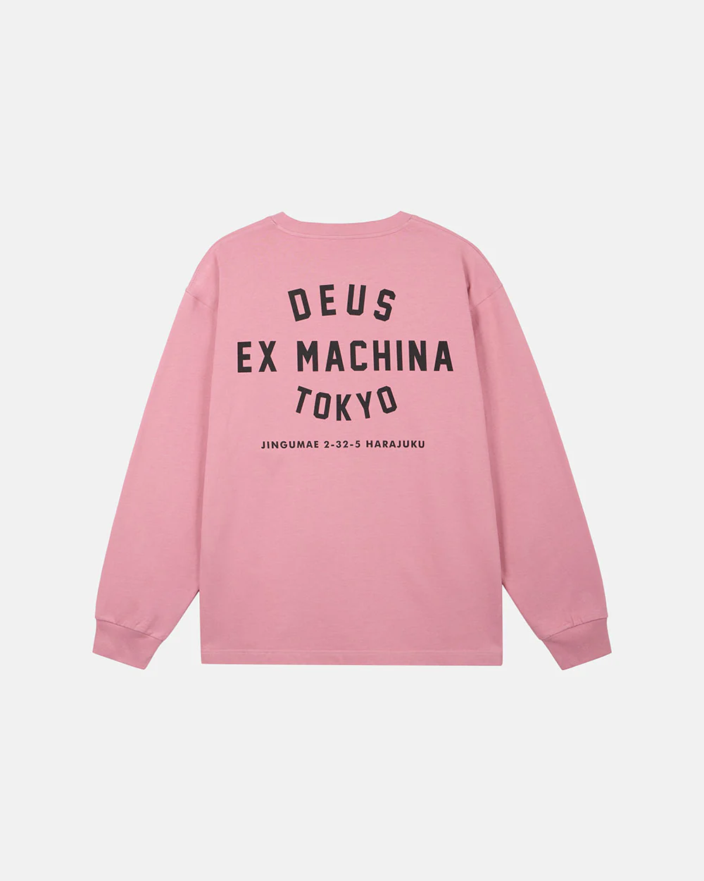 Tokyo College Address Ls Tee - Pink