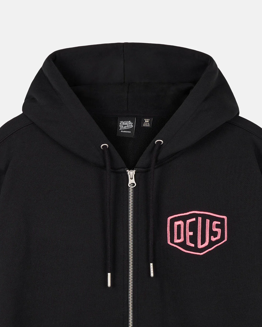 Tokyo College Address Zip Hoodie - Black - Image 3