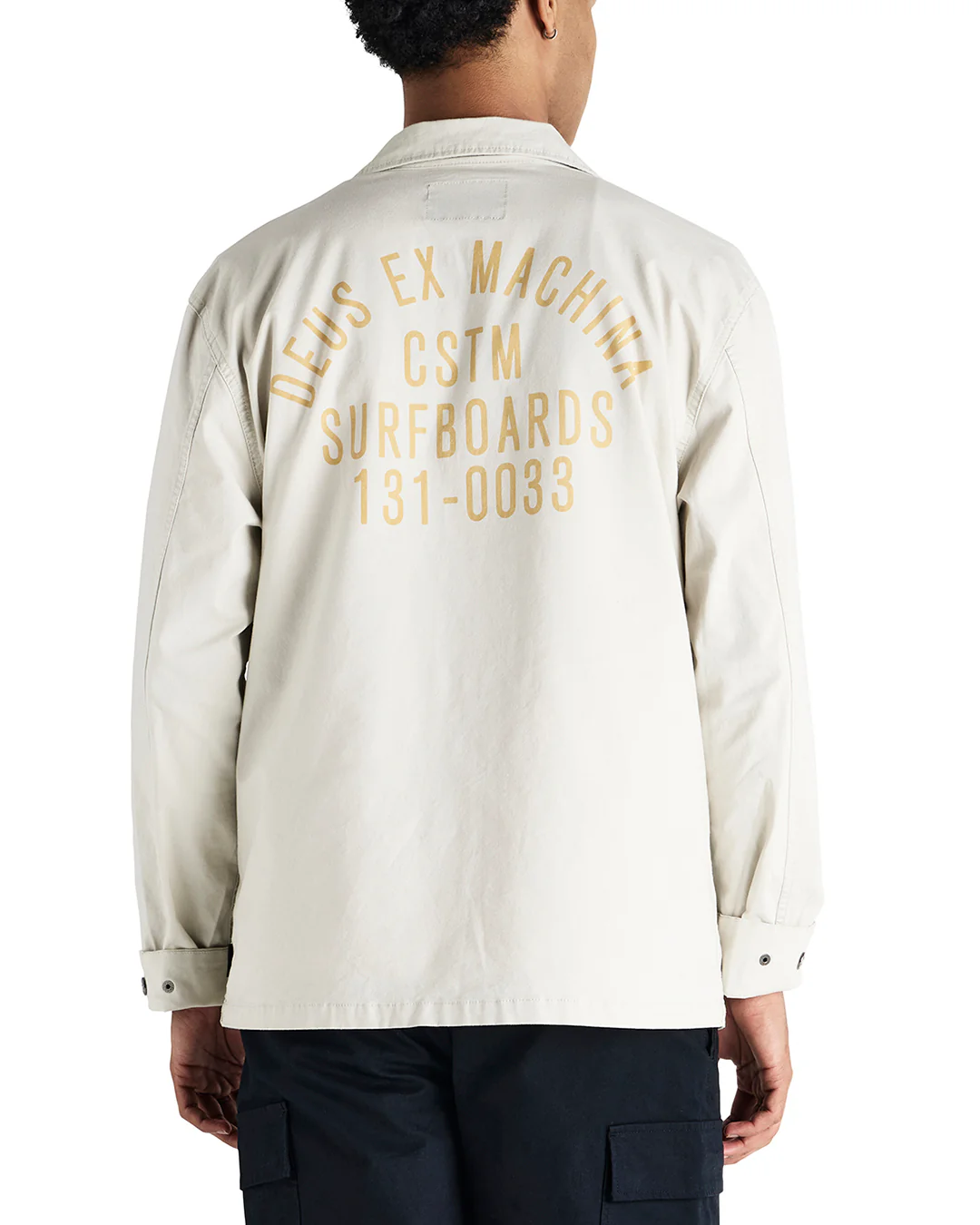 Tommy Poplin Surf Shirt - Dirty White - Image 2