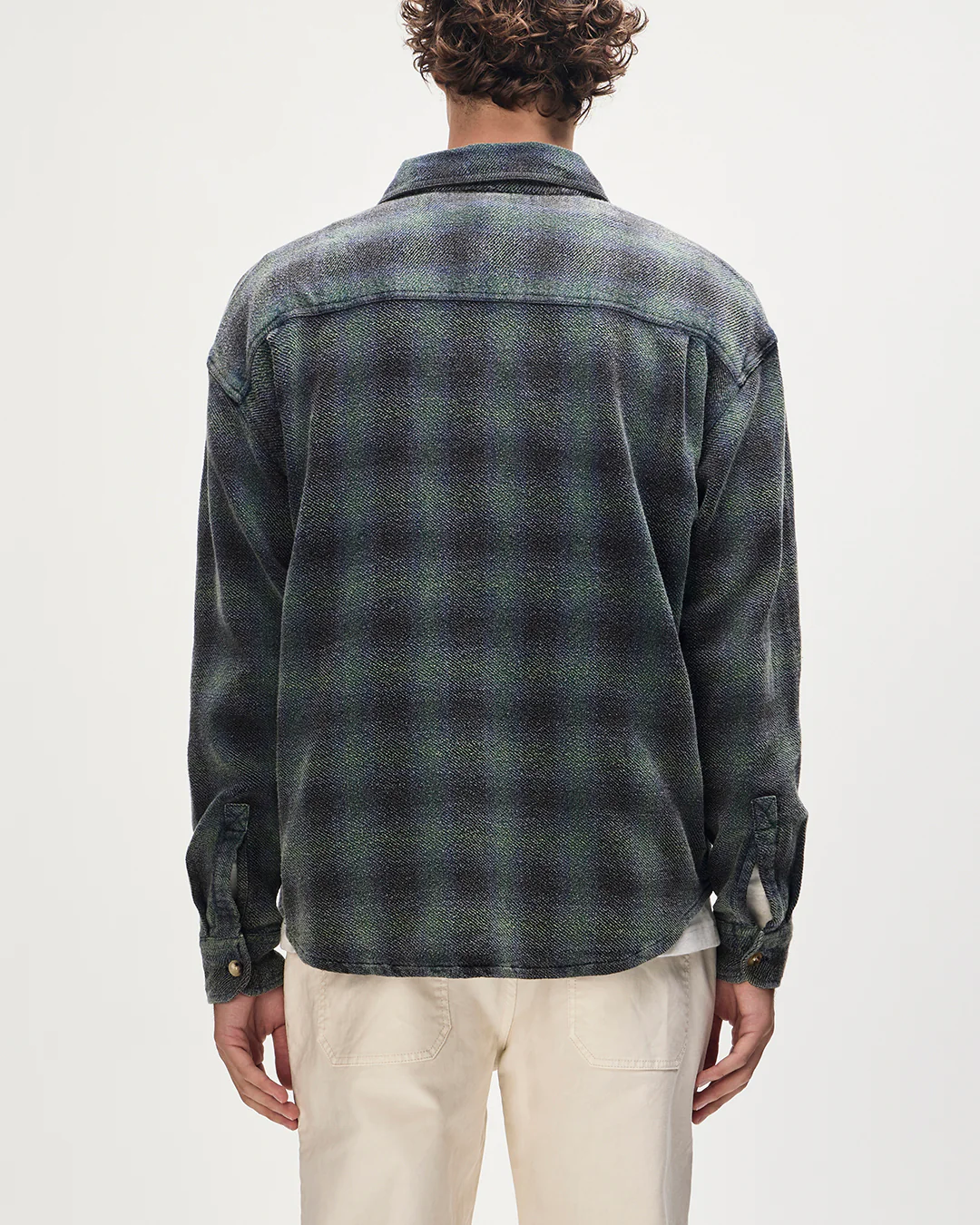 Too Busy To Work Check Shirt - Black Check - Image 2