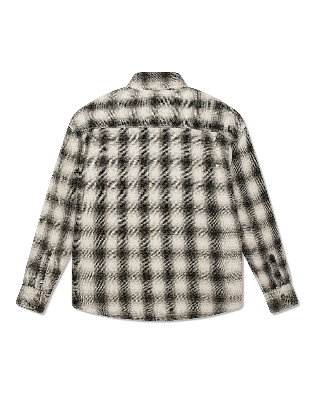 Too Busy To Work Check Shirt - White Check - Image 4