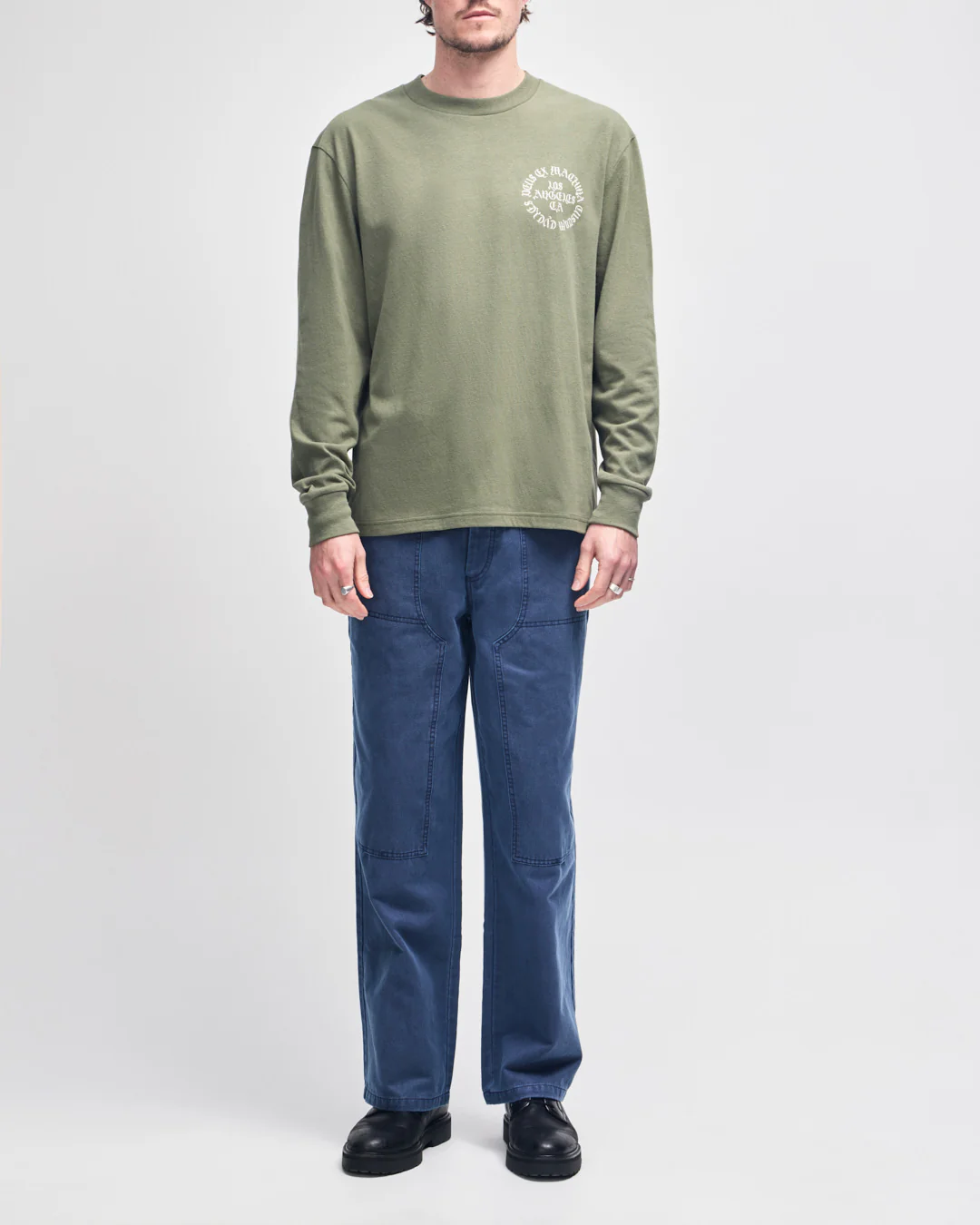 Torino Ls Tee - Cypress Green - Image 5