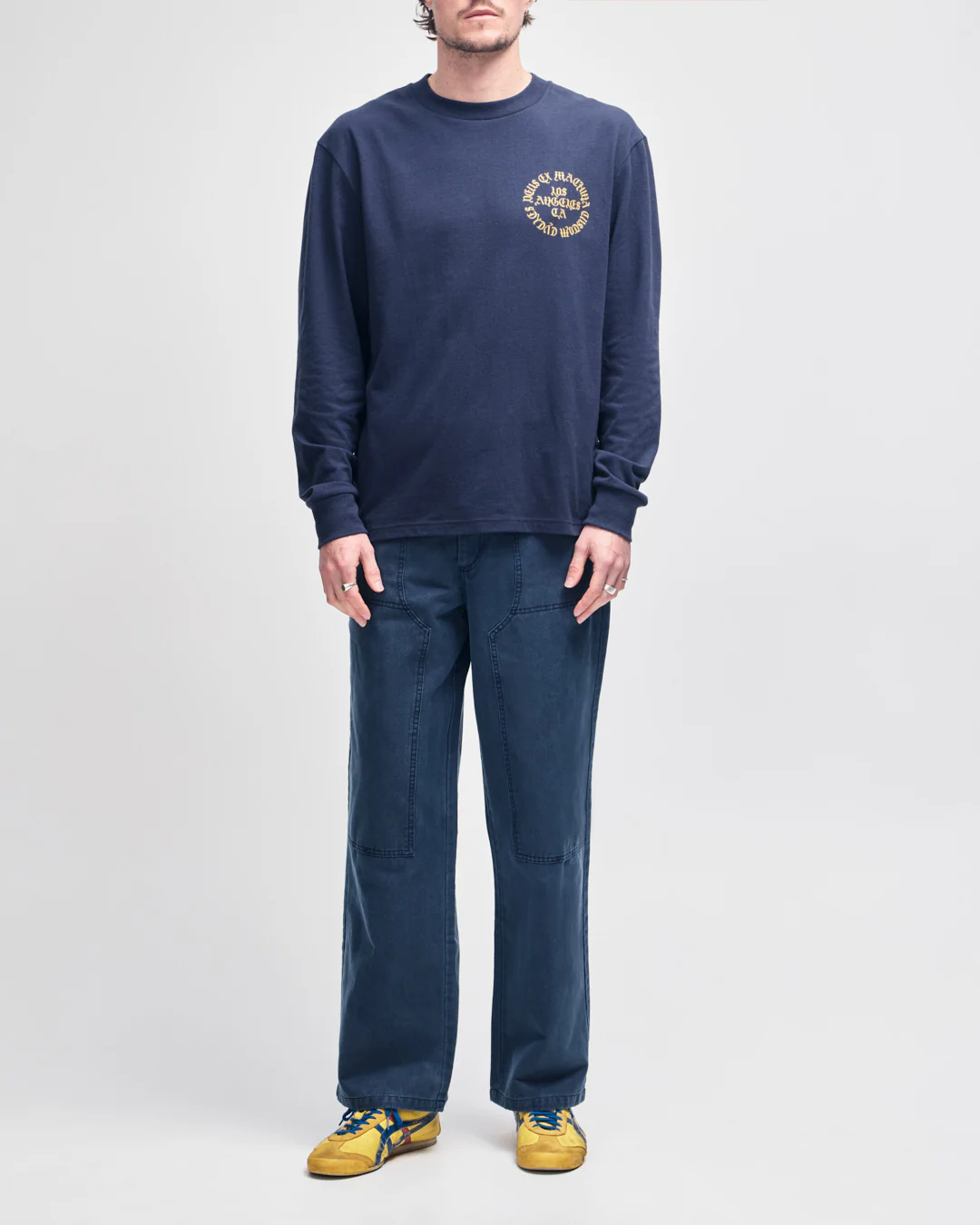 Torino Ls Tee - Navy - Image 5