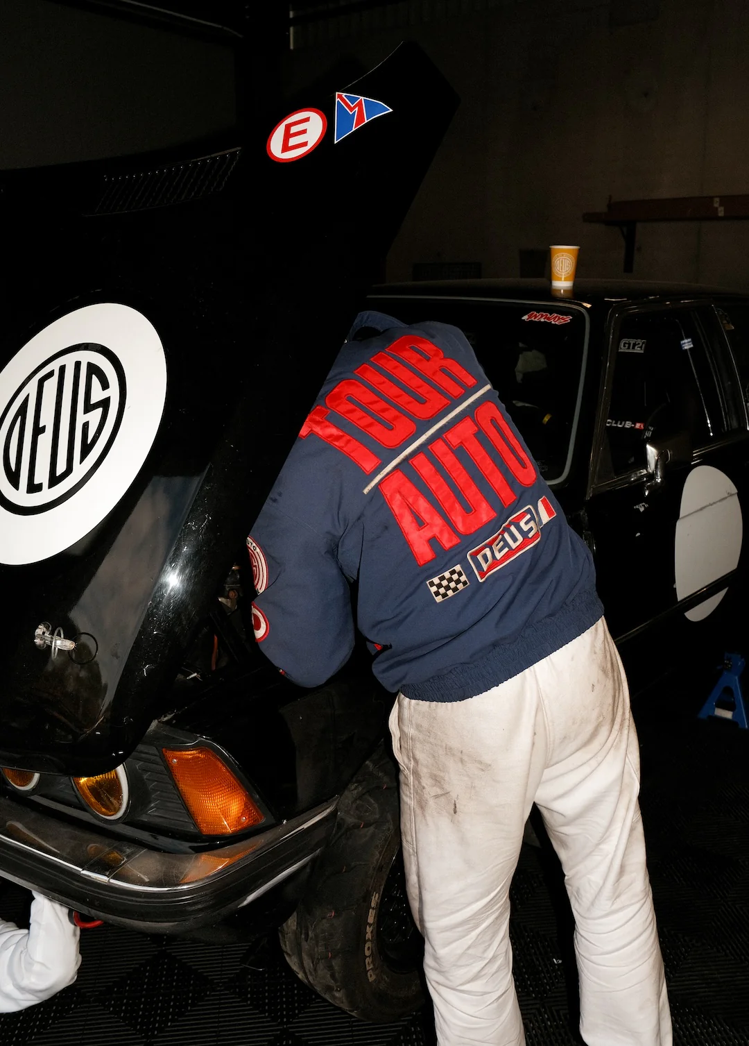 Tour Auto X Deus Racing Jacket - Estate Blue - Image 7