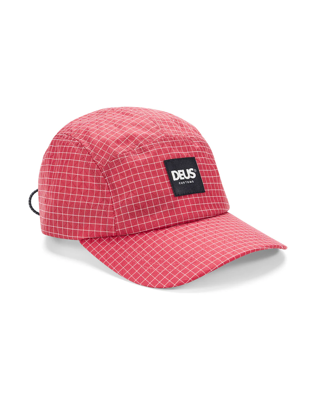 Tower 5 Panel Cap - Red