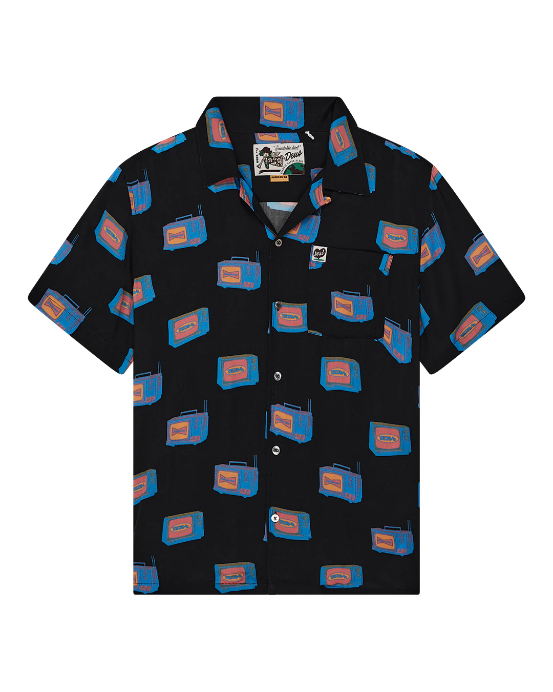 Tv Party Shirt - Black