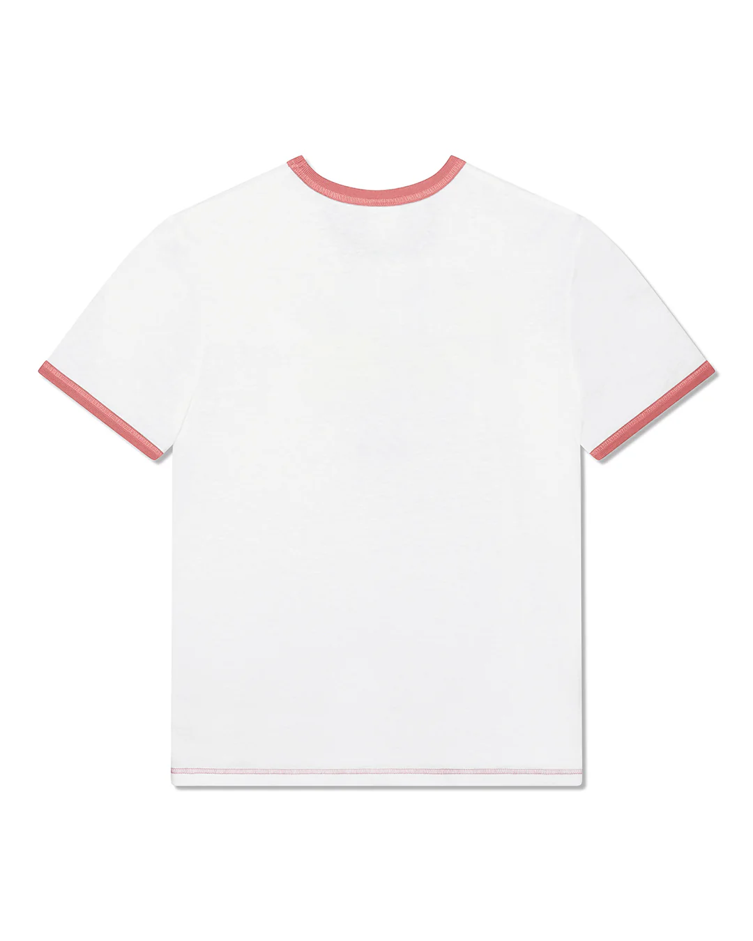 Under The Pump Ringer Tee - Dirty White-Melon - Image 2