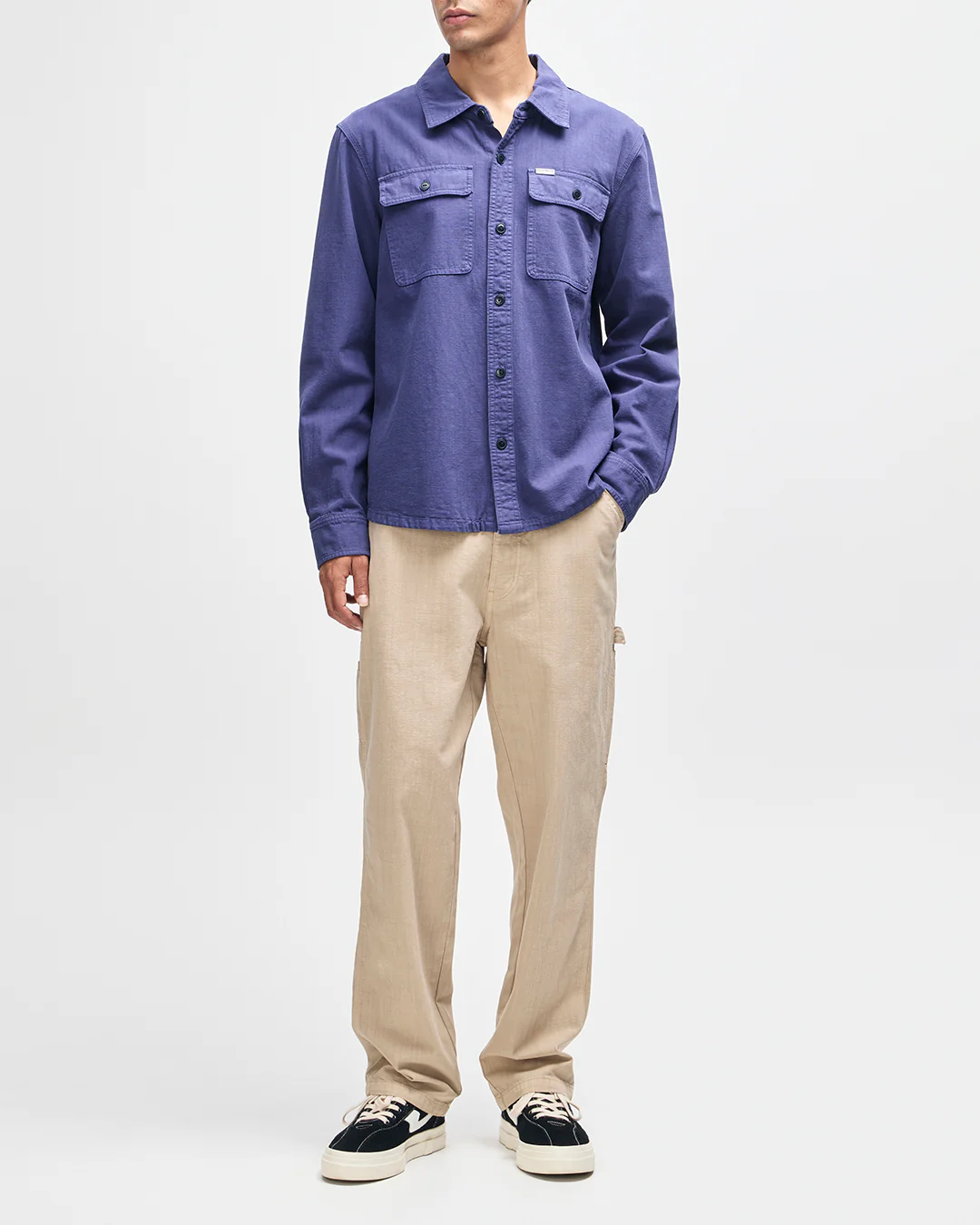 Vacay Chambray Shirt - Mechanic Blue - Image 5