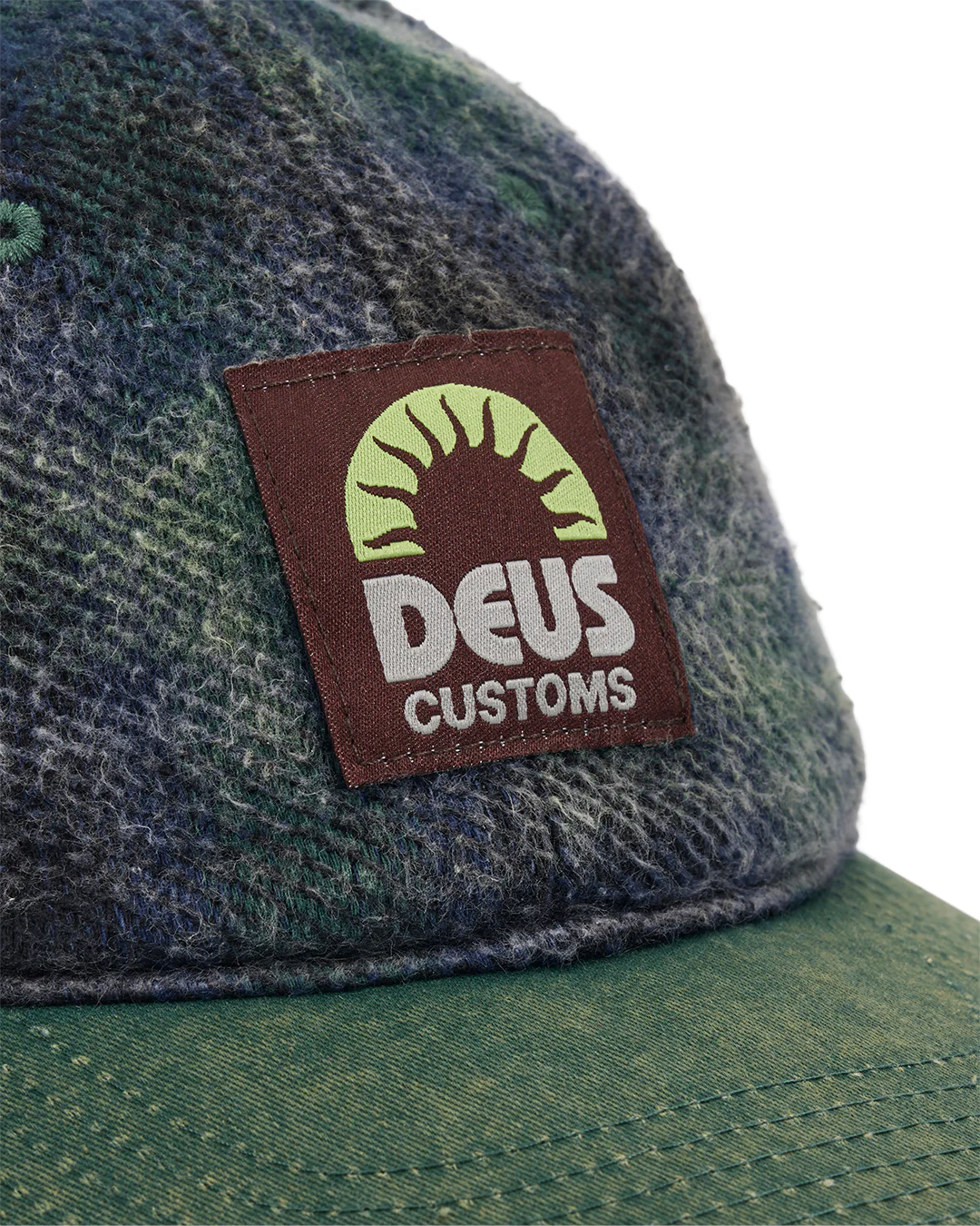 Vacay Check Cap - Black Check - Image 3