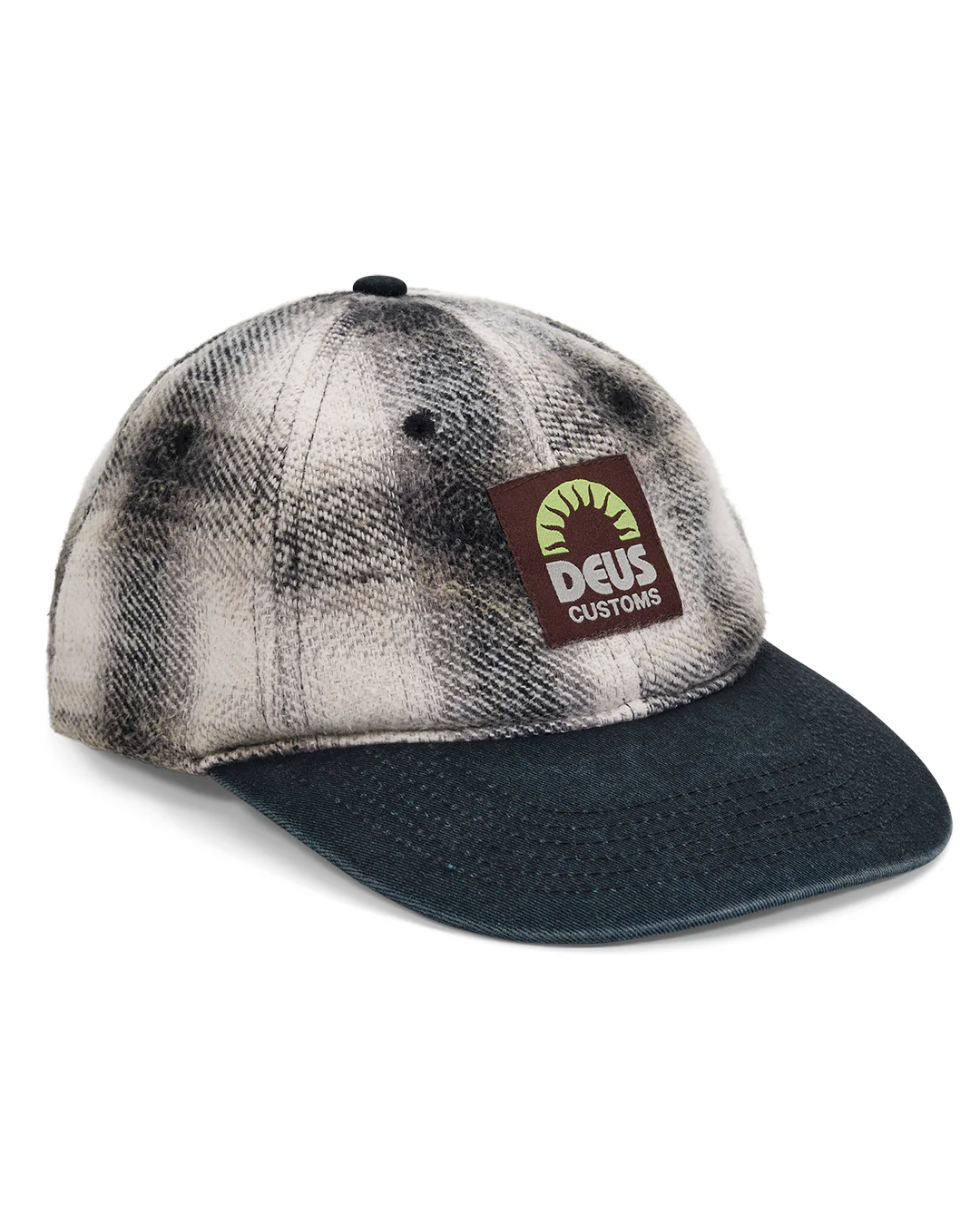 Vacay Check Cap - White Check
