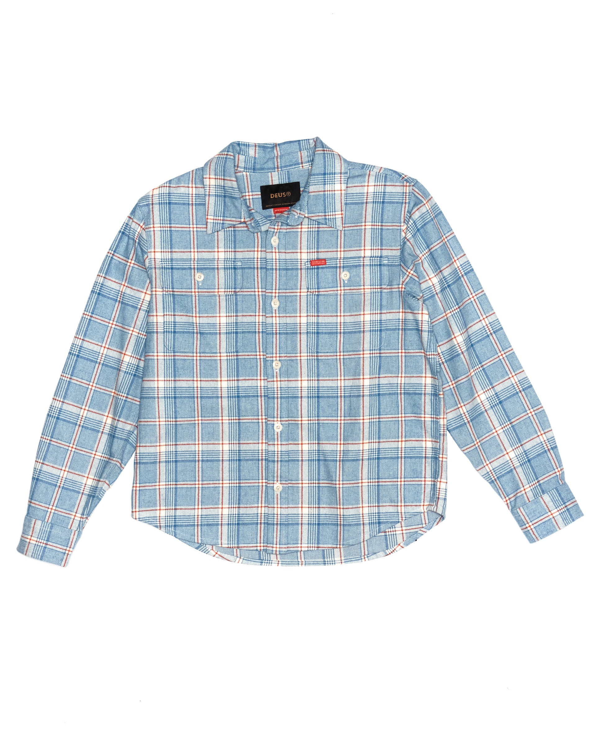 Vacay Check Shirt - Sky Blue - Image 5