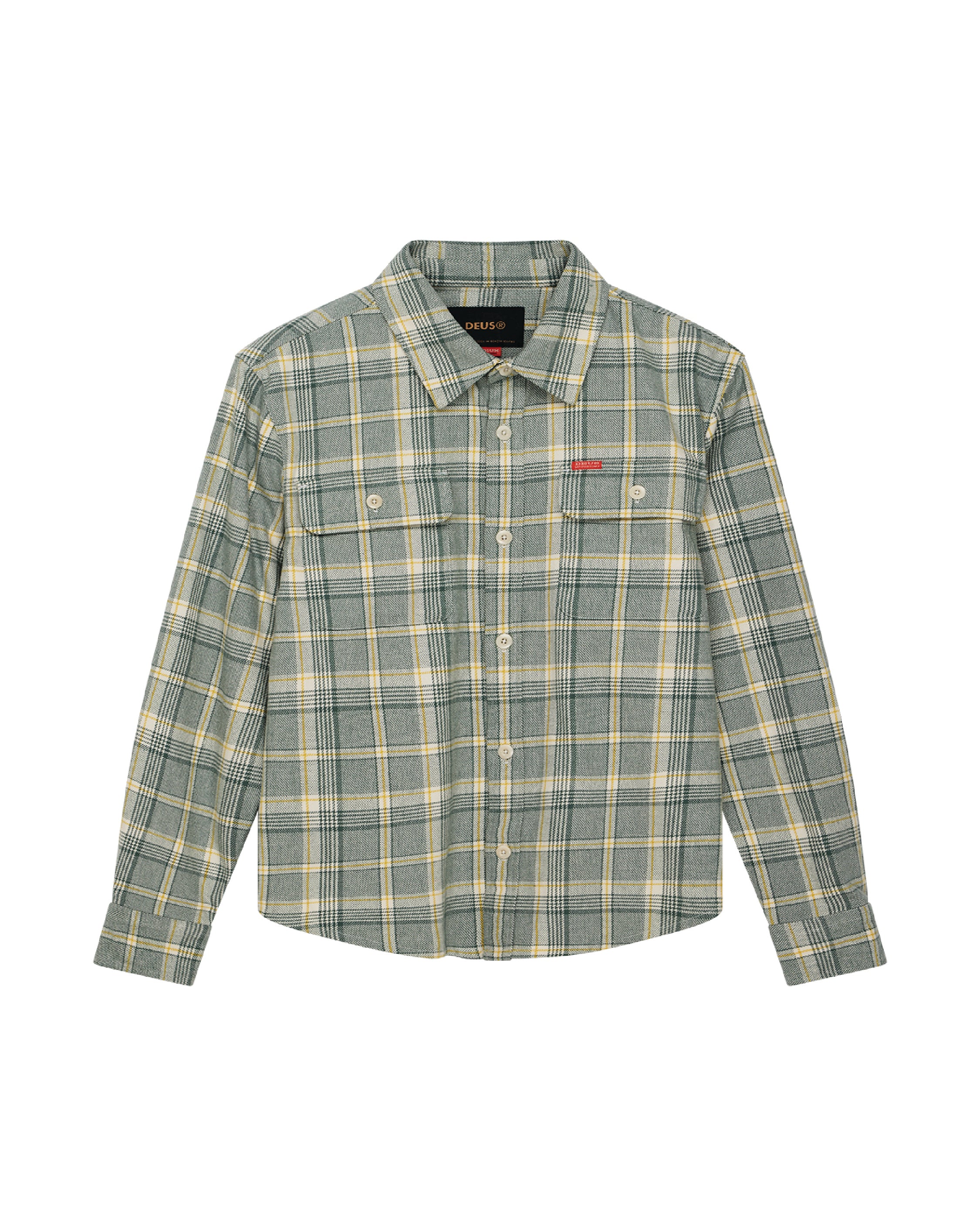 Vacay Check Shirt - Tendril Green - Image 5