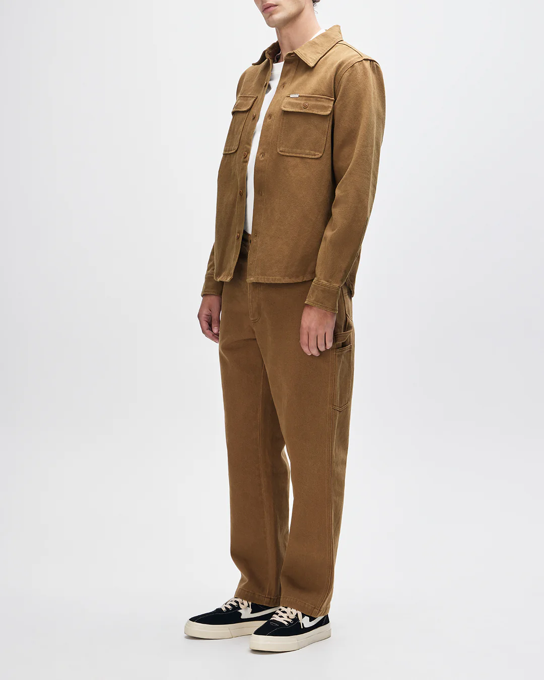 Vacay Overdye Shirt - Bronze Brown - Image 6