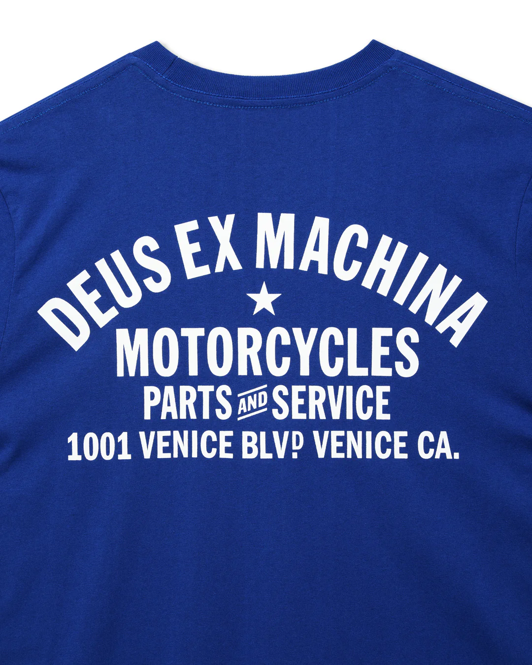 Venice Address Tee - Classic Blue - Image 4
