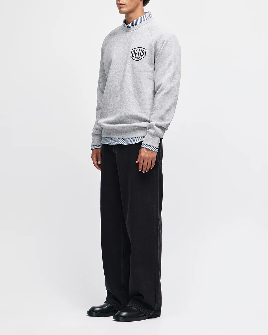 Venice Address Crew - Grey Marle - Image 9