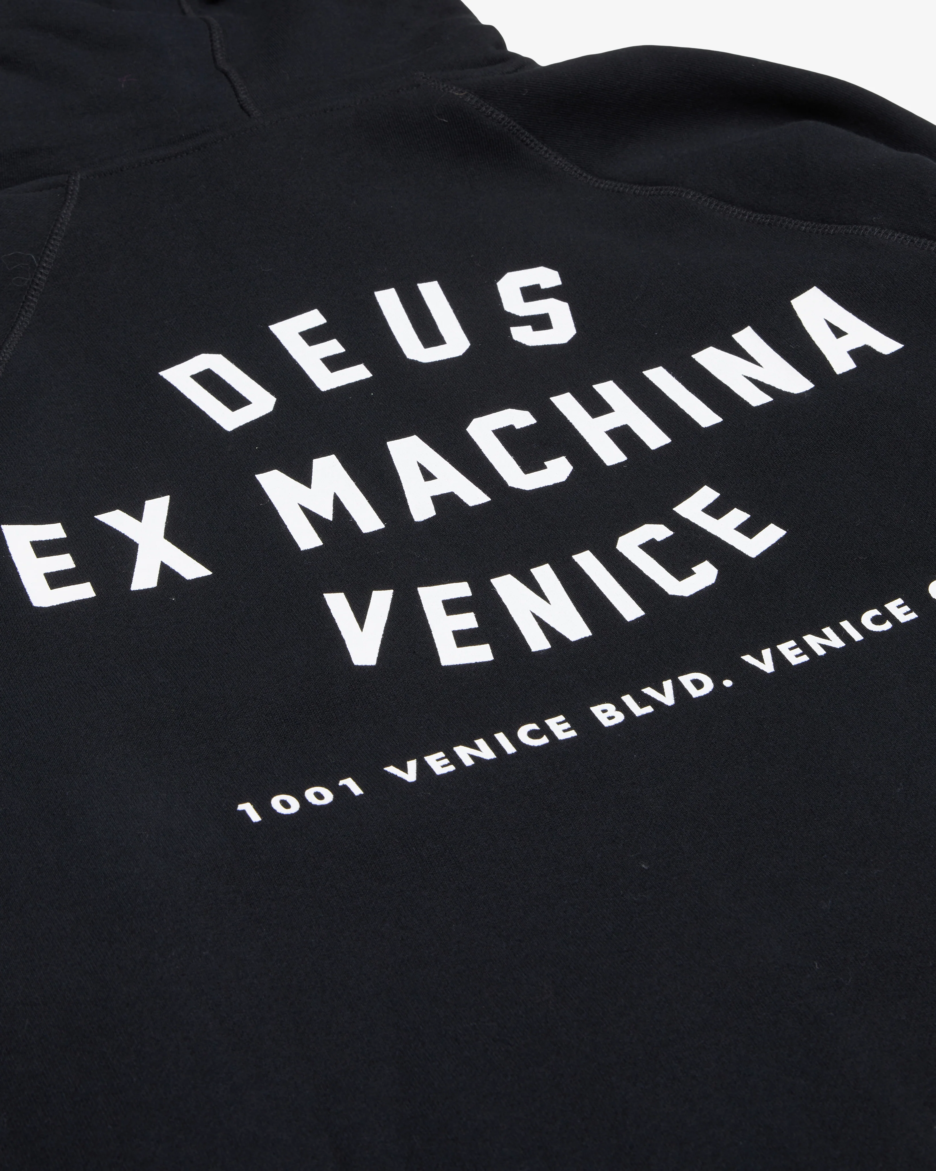 Venice Address Hoodie - Black - Image 4