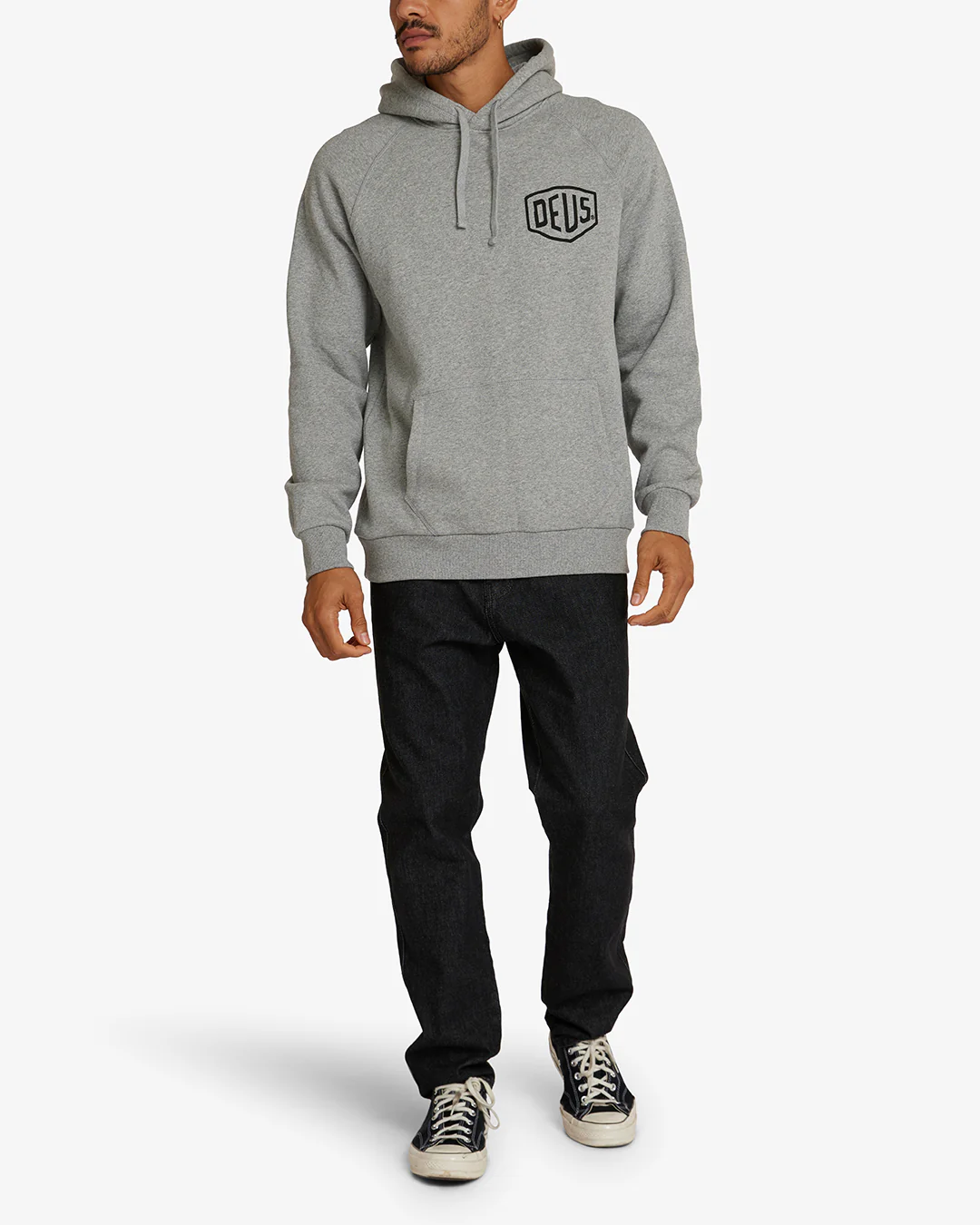Venice Address Hoodie - Grey Marle - Image 3