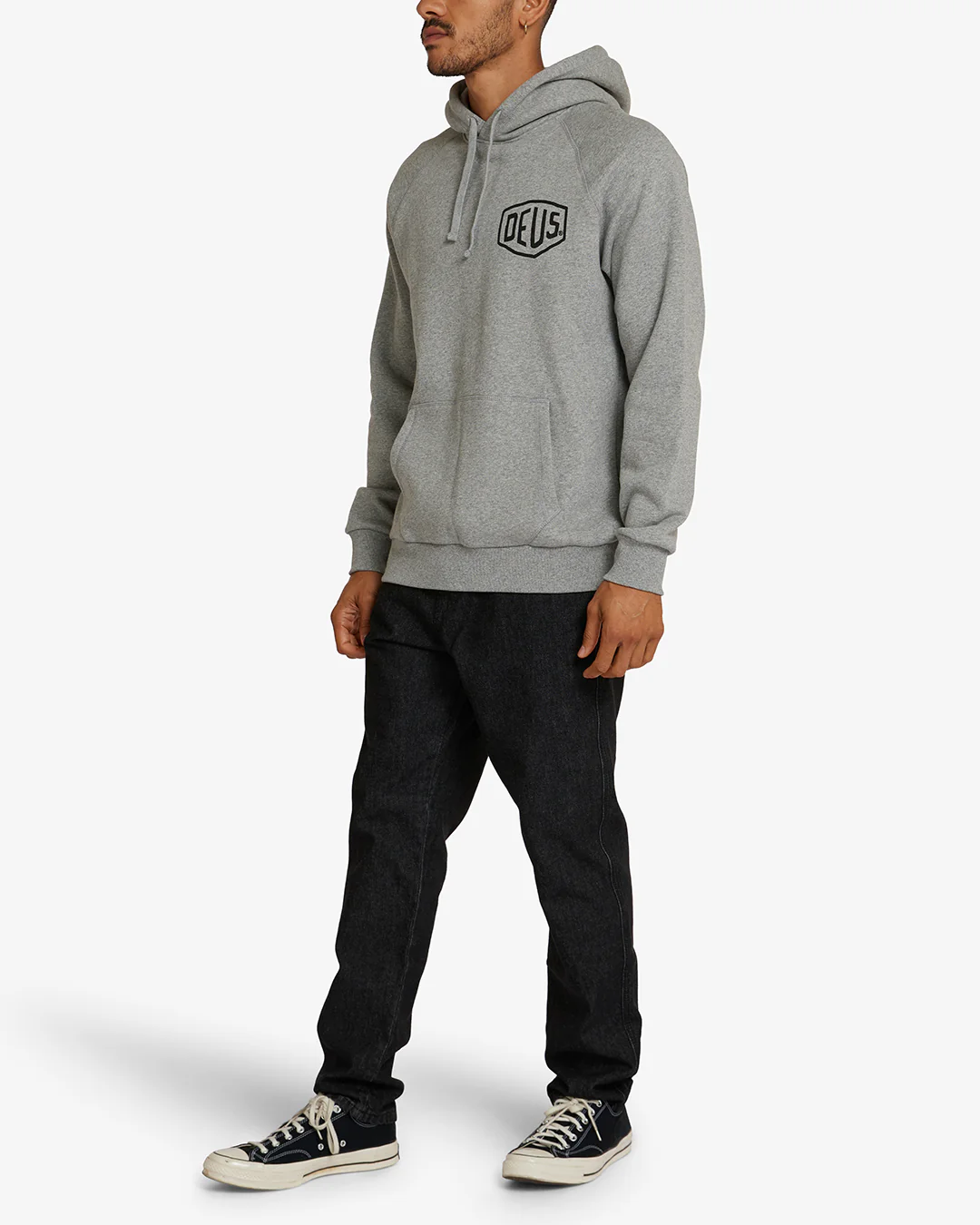 Venice Address Hoodie - Grey Marle - Image 4