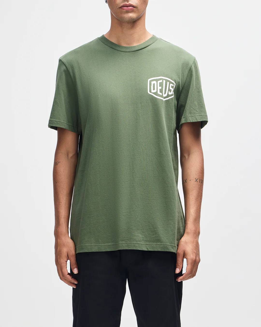 Venice Address Tee - Pine Green