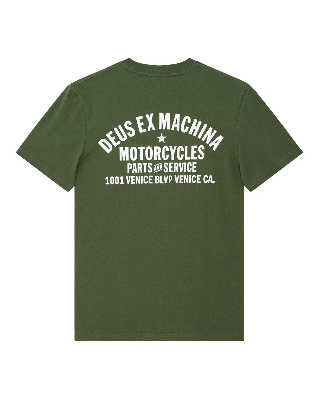 Venice Address Tee - Pine Green - Image 4