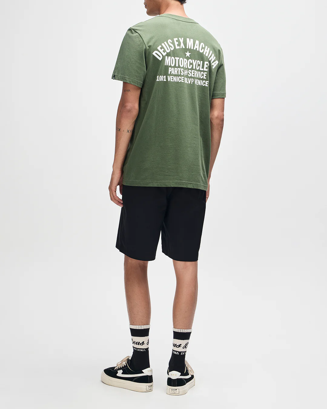 Venice Address Tee - Pine Green - Image 6