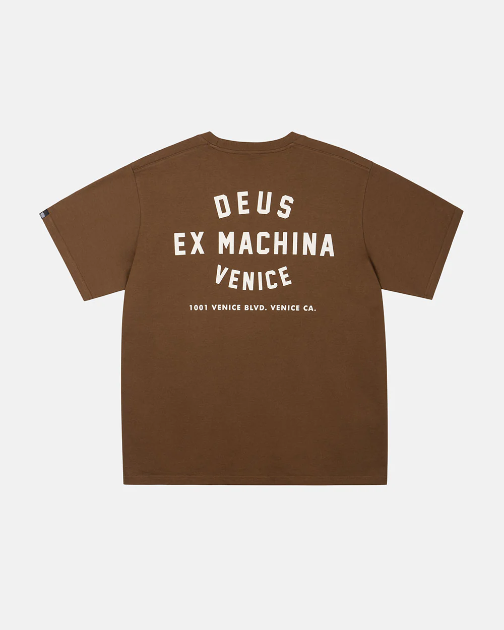 Venice College Address Tee - Brown