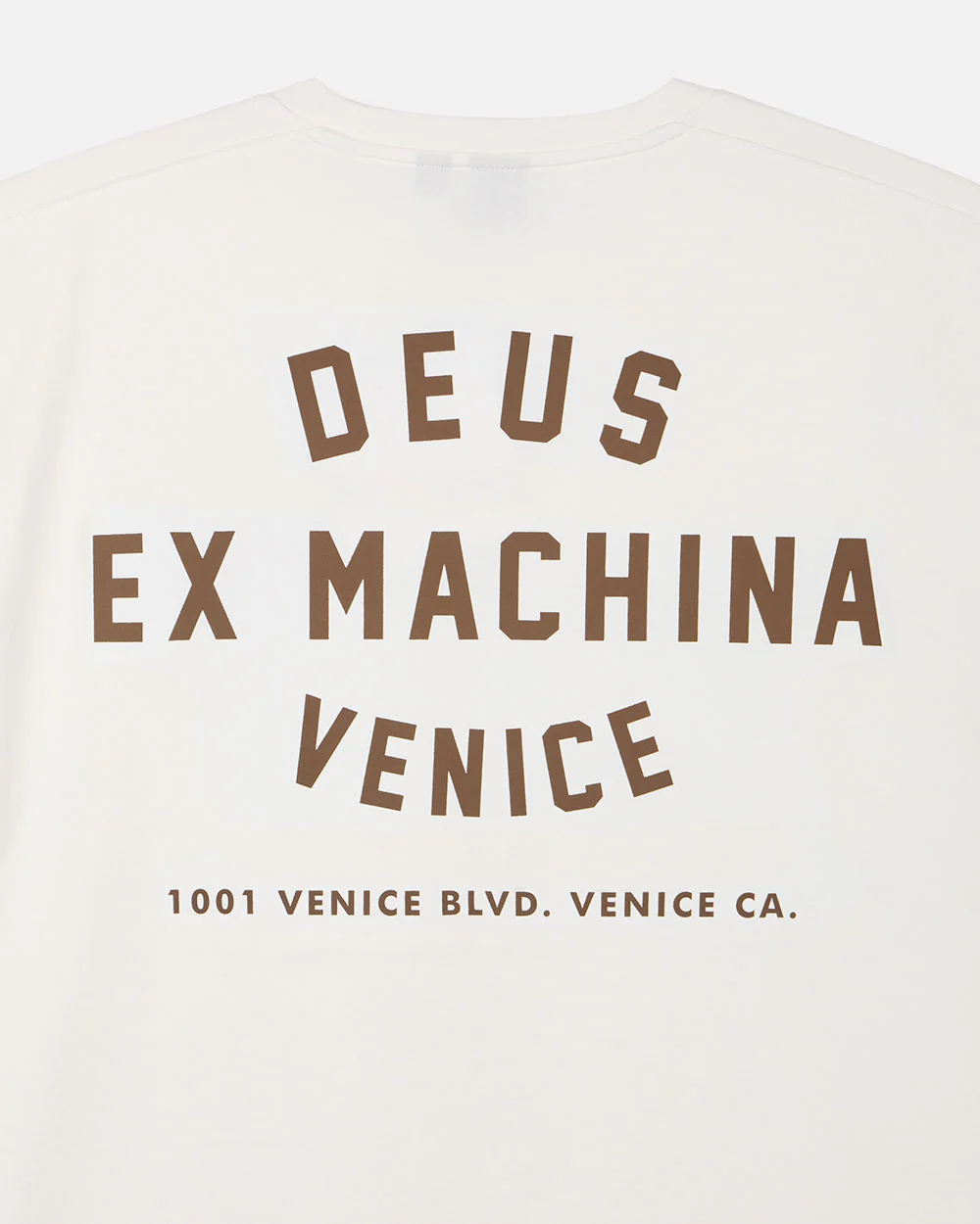 Venice College Address Tee - White - Image 5