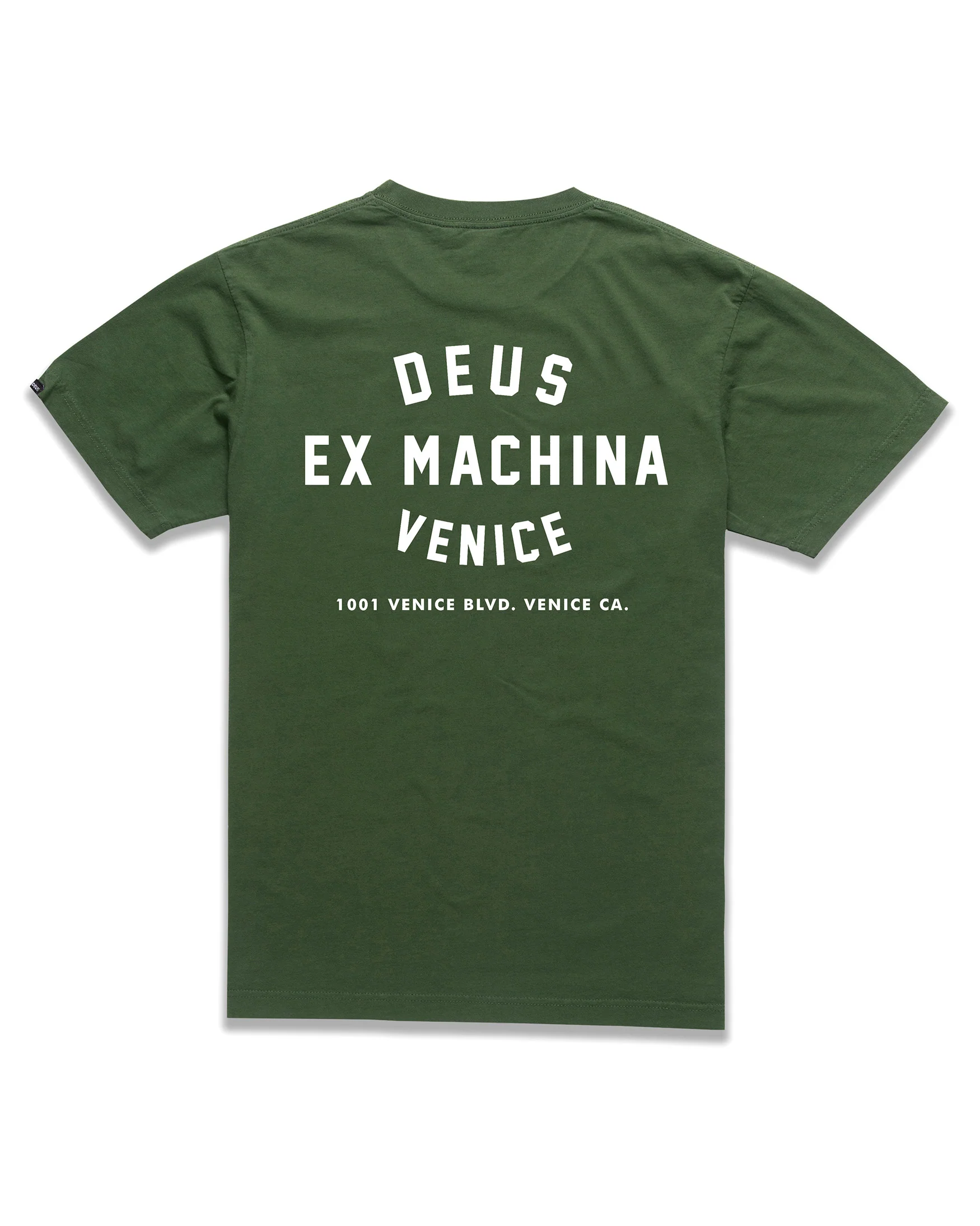 Venice Skull Tee - Forest Green