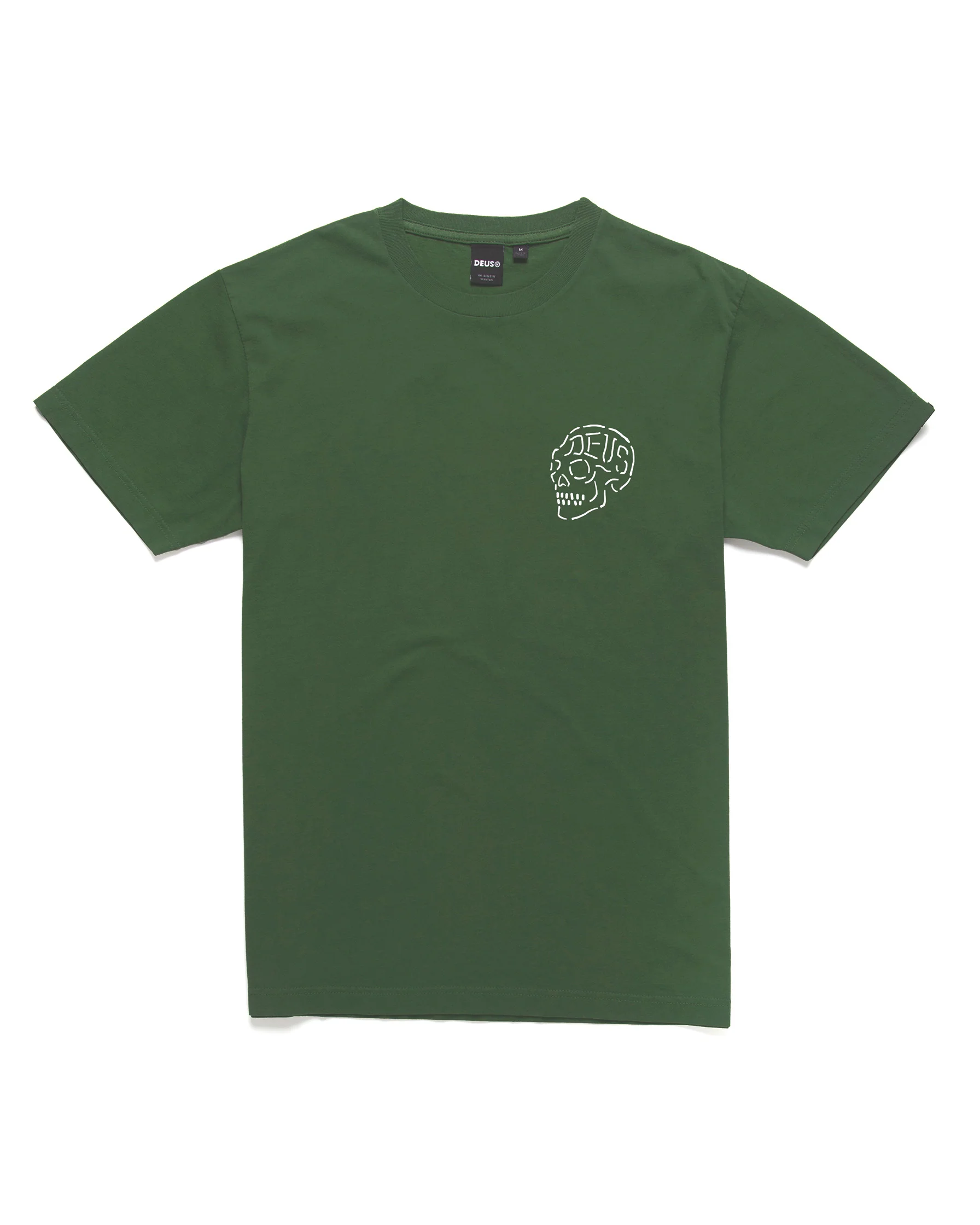 Venice Skull Tee - Forest Green - Image 2