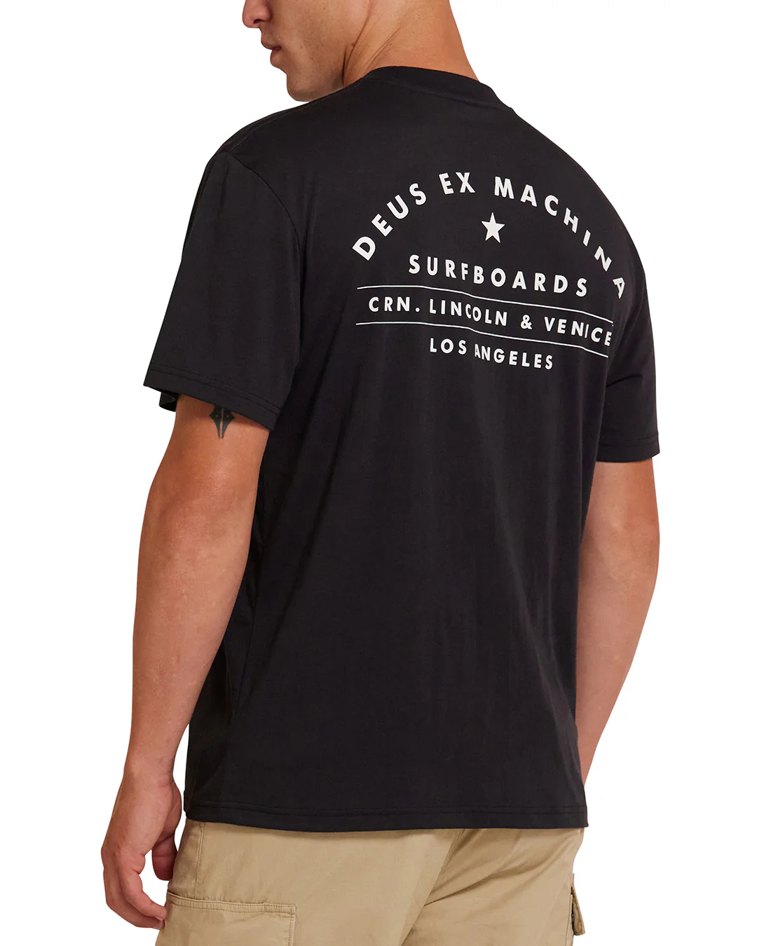 Venice Surf Tee - Black - Image 2