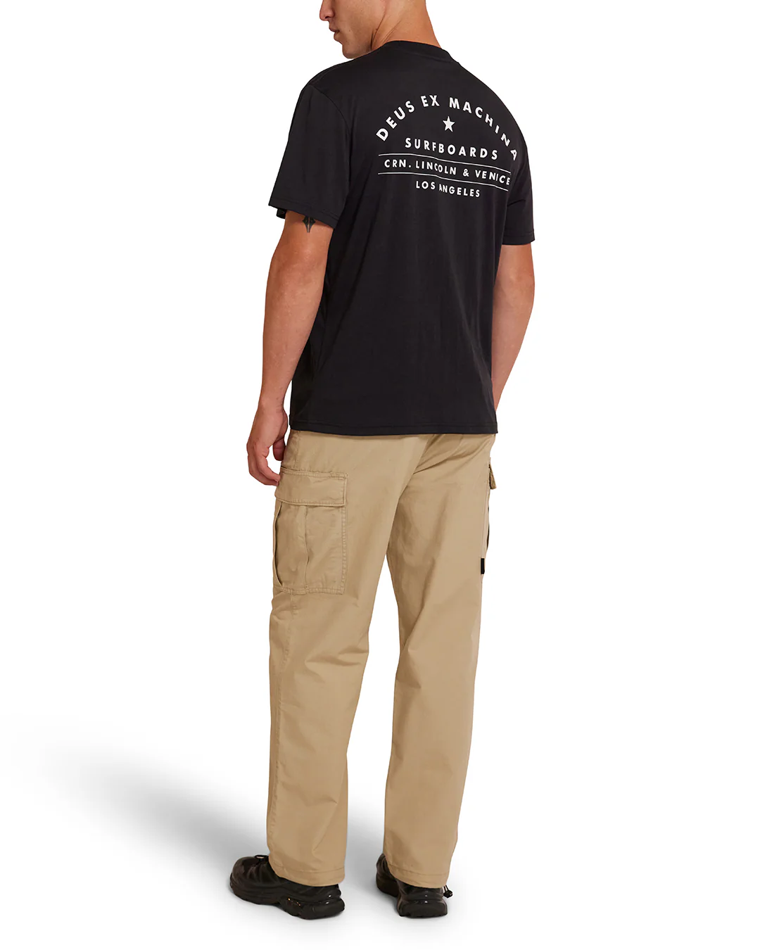 Venice Surf Tee - Black - Image 4