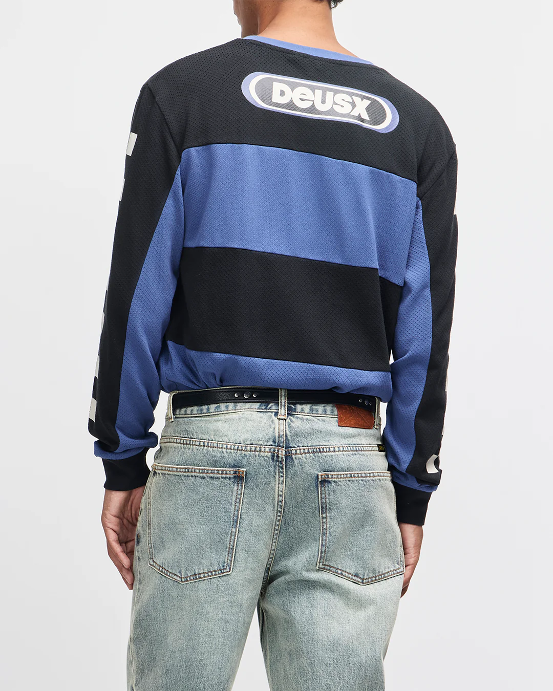 Vilander Moto Jersey - Mechanic Blue Combo - Image 2
