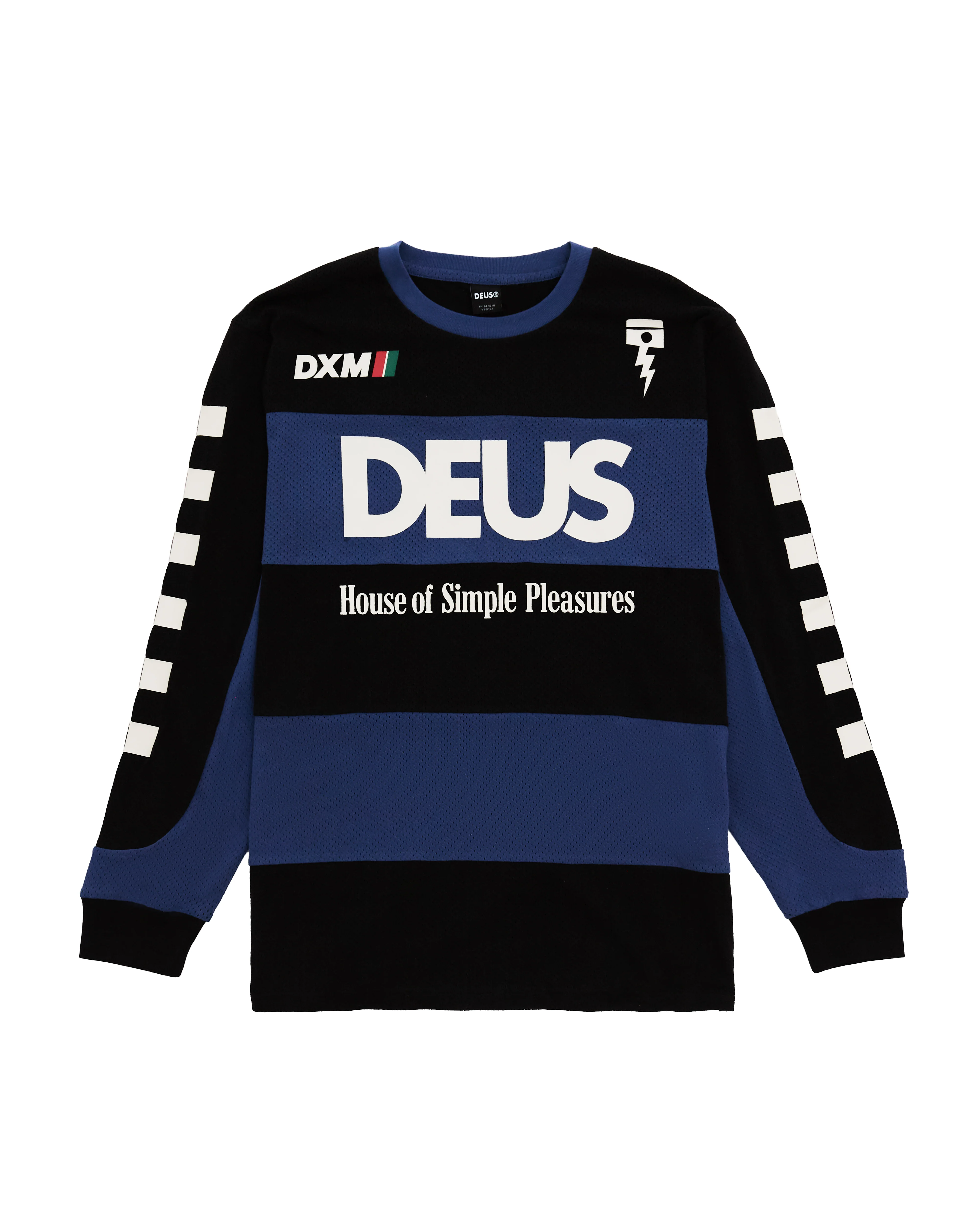 Vilander Moto Jersey - Mechanic Blue Combo - Image 3