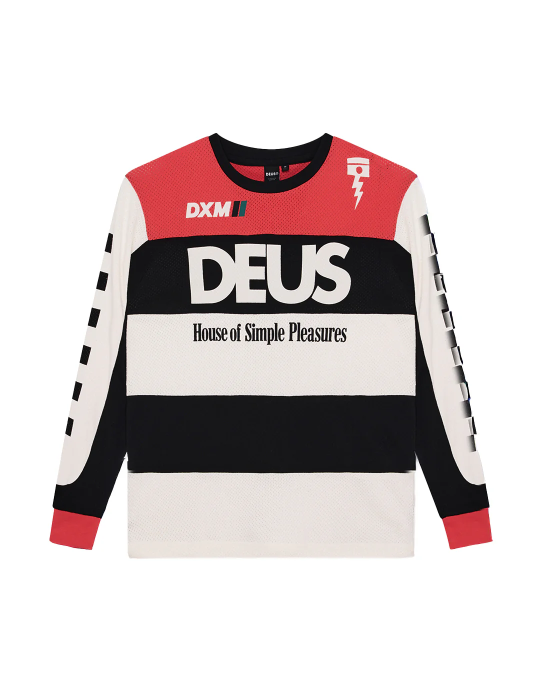 Vilander Moto Jersey - Valiant Red Combo - Image 3