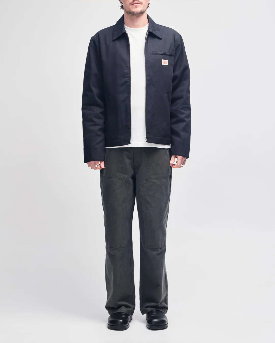 Vista Padded Work Jacket - Black - Image 5