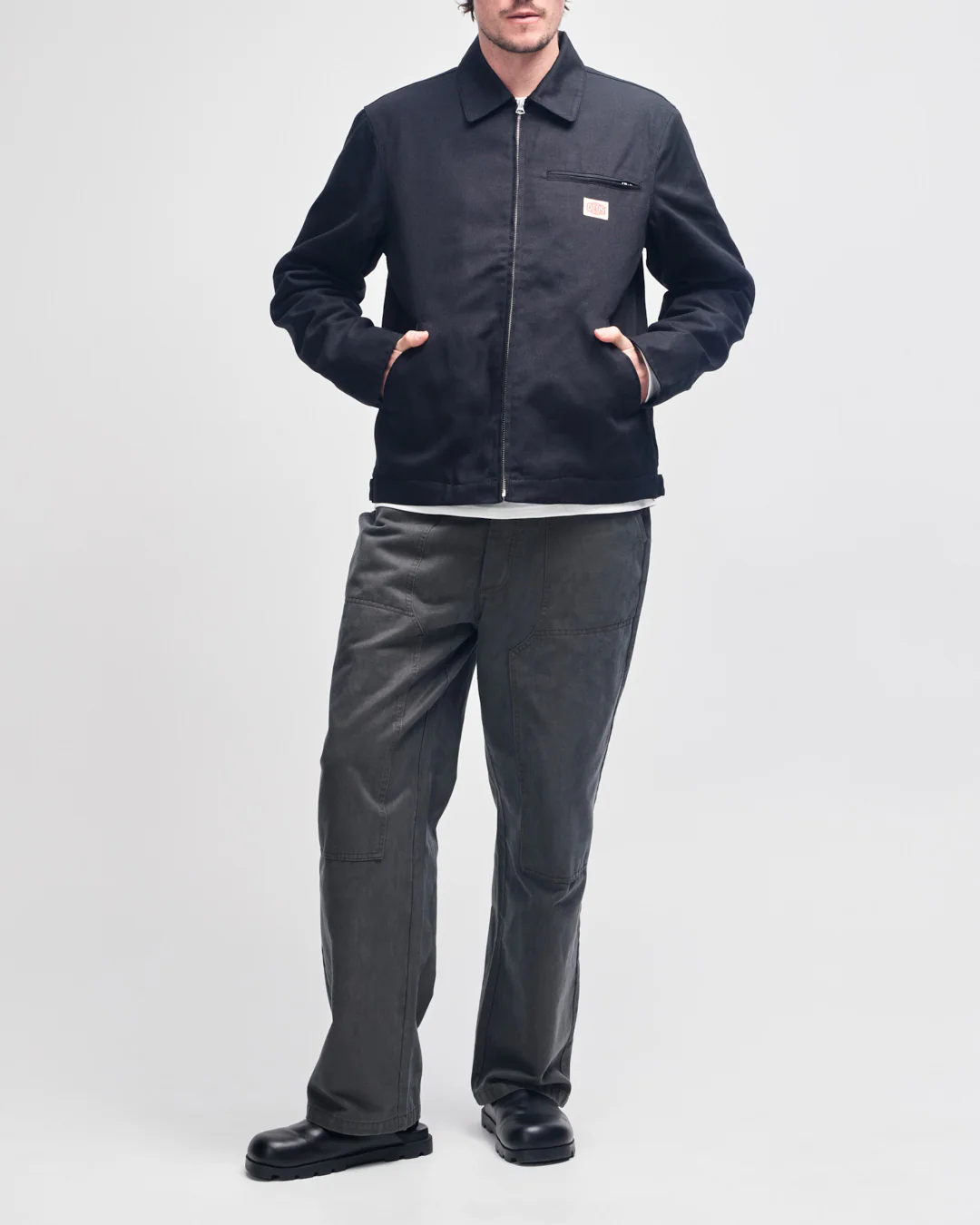 Vista Padded Work Jacket - Black - Image 9