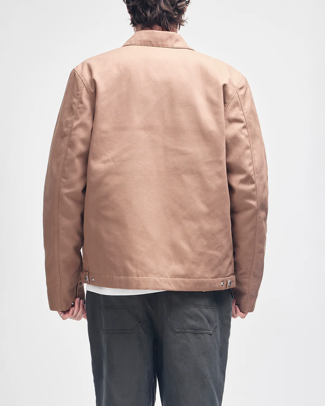 Vista Padded Work Jacket - Camel Brown - Image 2