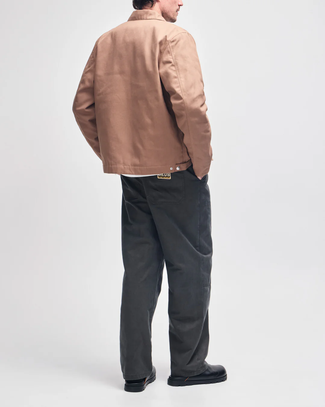 Vista Padded Work Jacket - Camel Brown - Image 6
