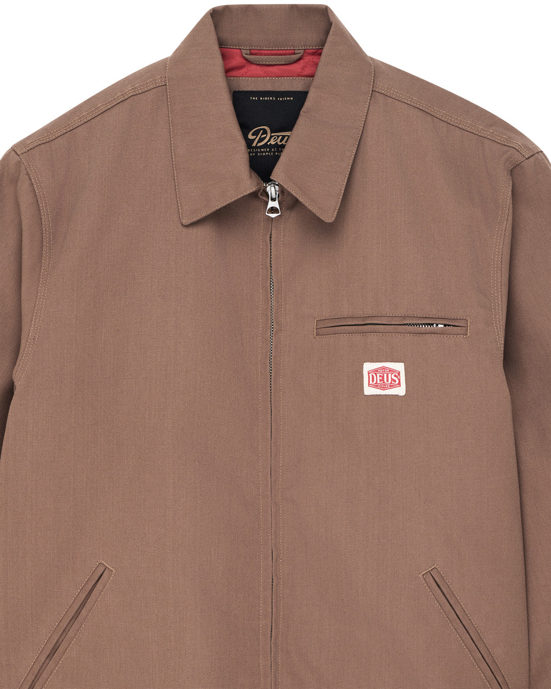 Vista Padded Work Jacket - Camel Brown - Image 7
