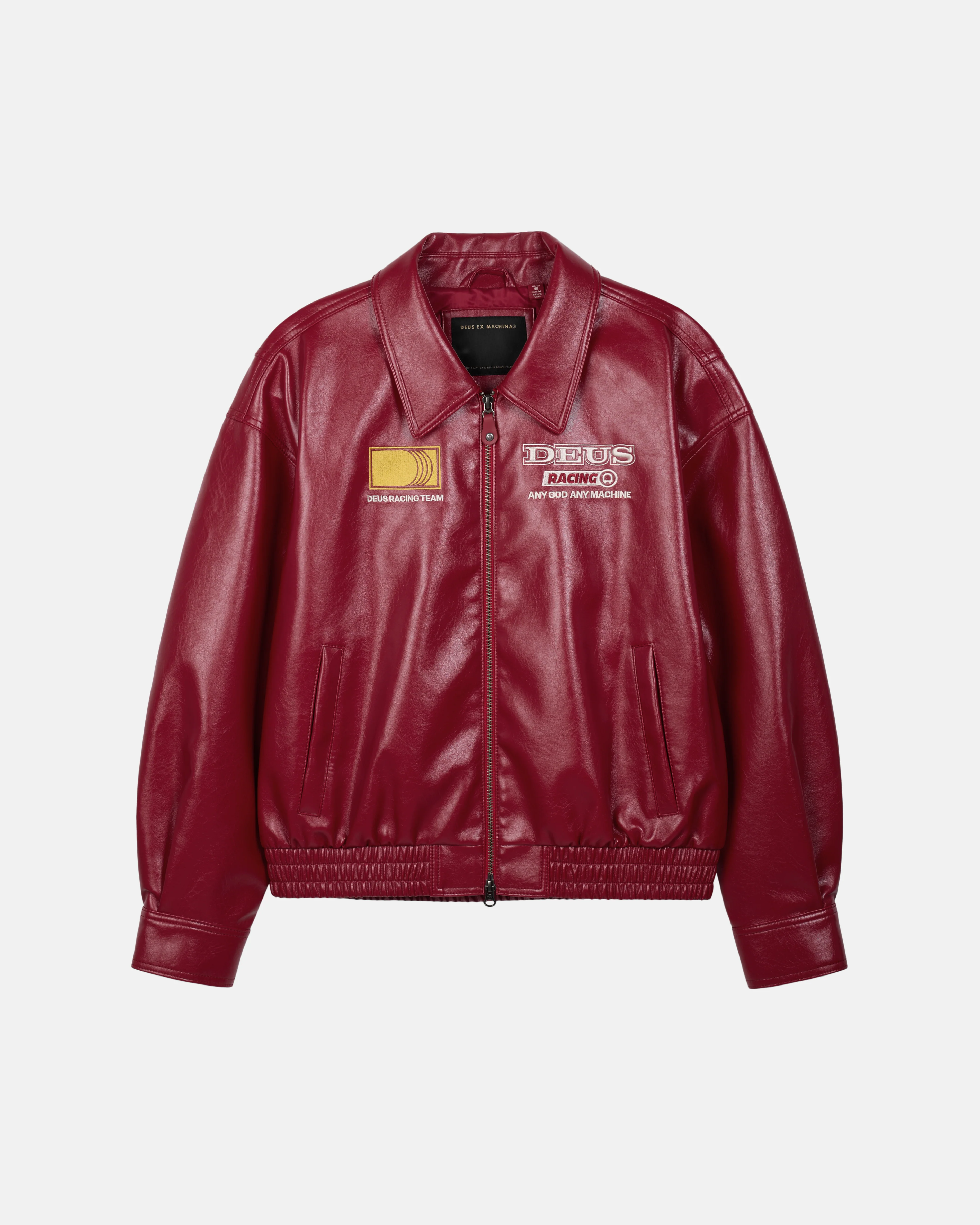 W. Enduro Leather Jacket - Red