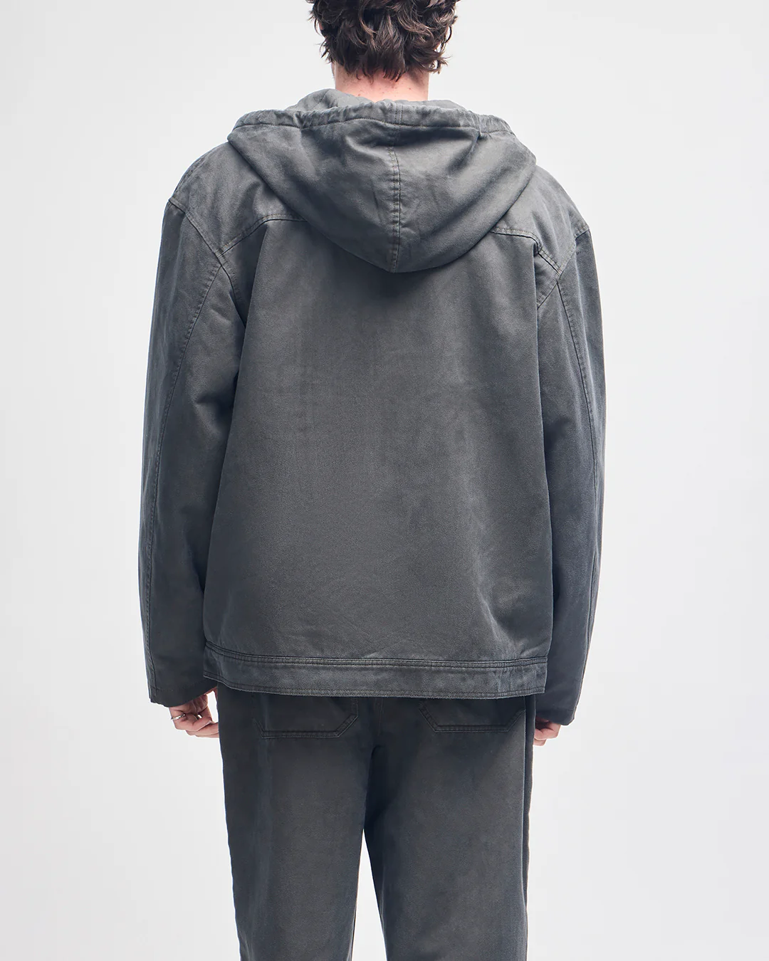 Watson Hooded Jacket - Forest Green - Image 2