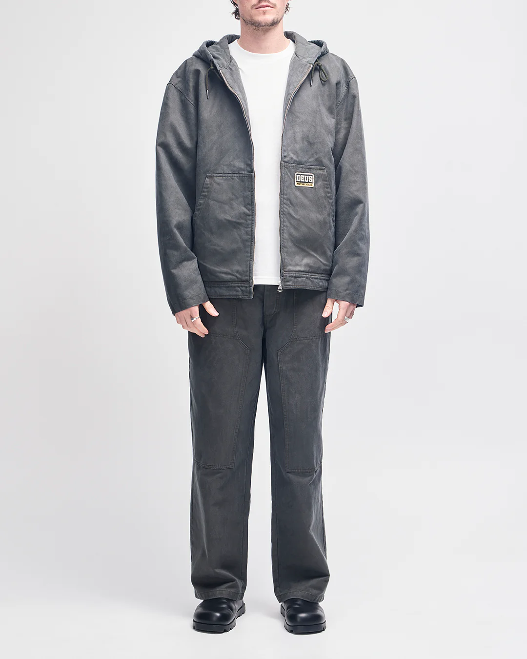 Watson Hooded Jacket - Forest Green - Image 5