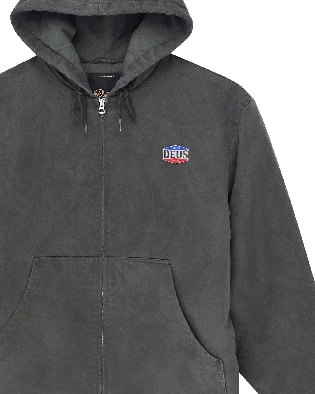 Watson Hooded Jacket - Forest Green - Image 7